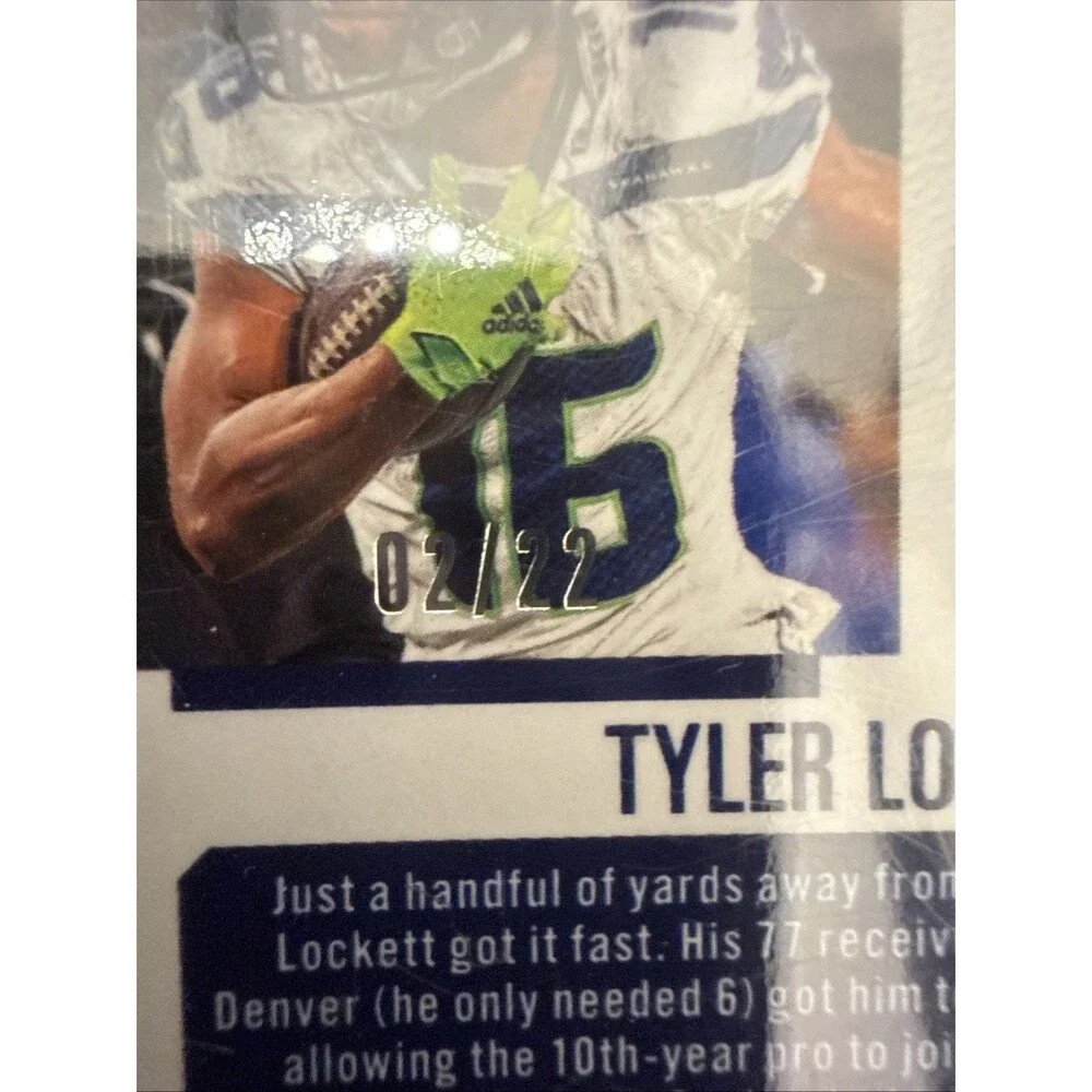 2024 Contenders Optic Seahawks Tyler Lockett Season Ticket Cracked Ice /22 💥💥